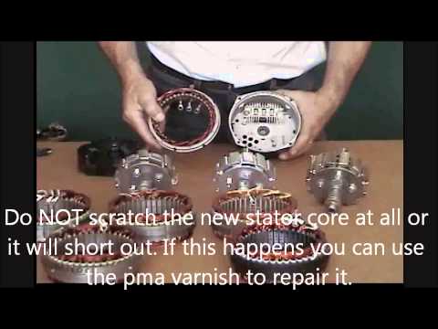 how to make alternator at home