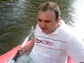 Ian getting in his canoe 1