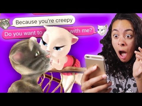WHAT DID I JUST SEE?! Talking Tom Loves Angela (Mystery Gaming)