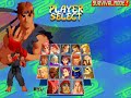 me playing street fighter zero alpha 2: survival mode