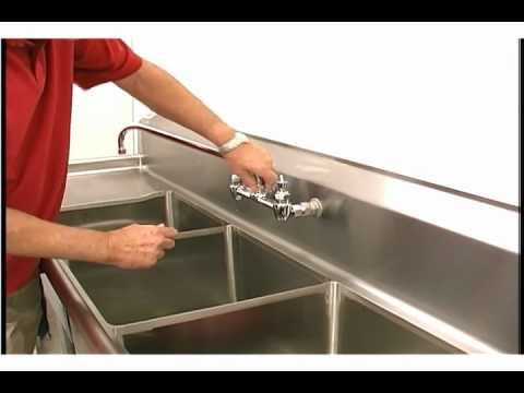 how to install ez lock sink strainer
