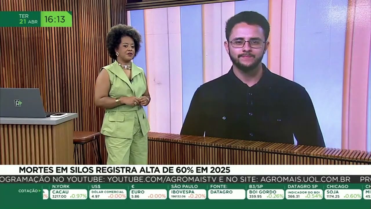 Mortes em silos registra alta de 60% em 2025