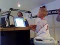 Toke Lars Bjarke on air The Voice Radio 1