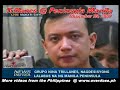 Trillanes at Peninsula Manila November 29 2007