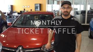Be the first car raffle winner! Join now!!