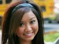 brenda song posing for paparazzi ny city.a fresh faced brenda song is seen out side the hilton hotel in new york city 1/9/07.