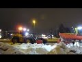 CAT 140H and Volvo L60F in snowremoval/Snöröjning