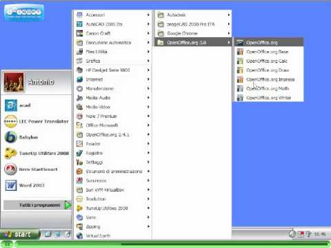 OpenOffice: utilizzo di Math
