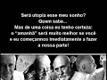 quero voltar a ser feliz