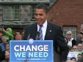 Barack Obama in East Lansing - Intros