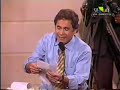Moreno de Caro cantando Juanes en el senado  A�o 2003