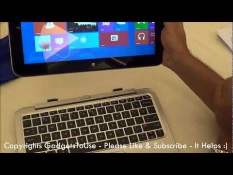 Hands on Review HP Envy X2 Hybrid Convertible Windows 8 Laptop + Tablet
