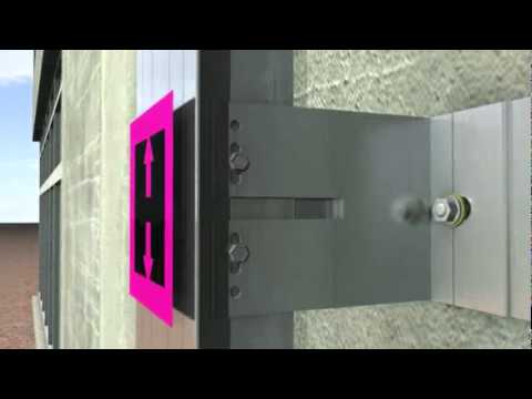 how to fasten cladding