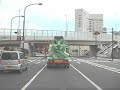 高柳交差点から岡山駅西口まで。