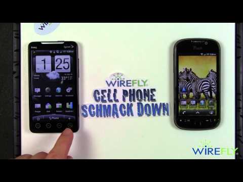 HTC EVO 4G vs T-Mobile myTouch 4G Schmackdown