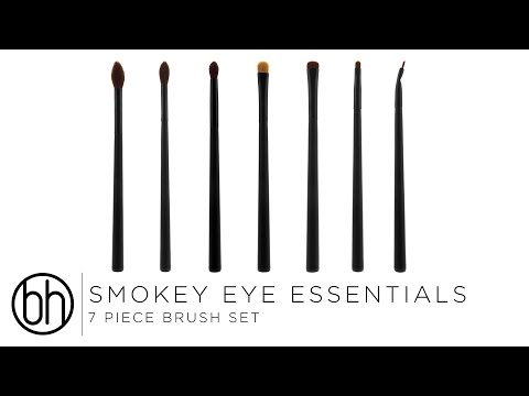 BH Cosmetics BH Cosmetics Smokey Eye Essential 7 Piece Brush Set BH Cosmetics BH Cosmetics Smokey Eye Essential 7 Piece Brush Set