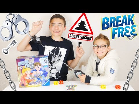 JEU - BREAK FREE - Notre mission d'Agents Secrets : s'échapper ! - Jeu de société