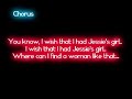 Rick Springfield - Jessies Girl (Lyrics/Karaoke) Lyric Me