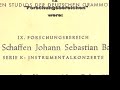 1953 Brandenburg concerto nr2 bwv 1047 part1