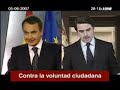 Extrañas similitudes entre el discurso de Zapatero y Aznar Extrañas similitudes entre el discurso de Zapatero y Aznar