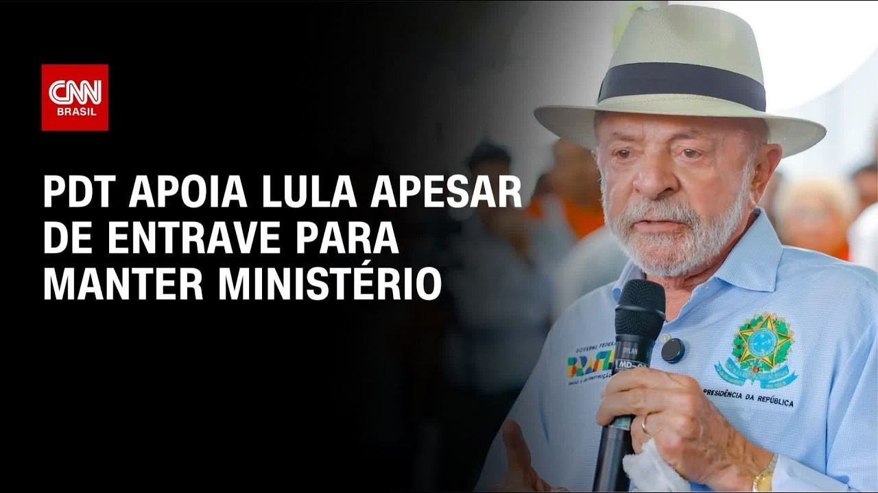 PDT apoia Lula, mas vê dificuldade em ter ministério em eventual novo governo | BASTIDORES CNN