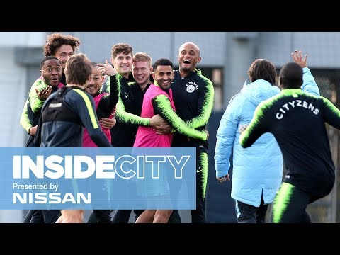 Video: MAHREZ TRAINING GROUND NUTMEG! | INSIDE CITY 316
