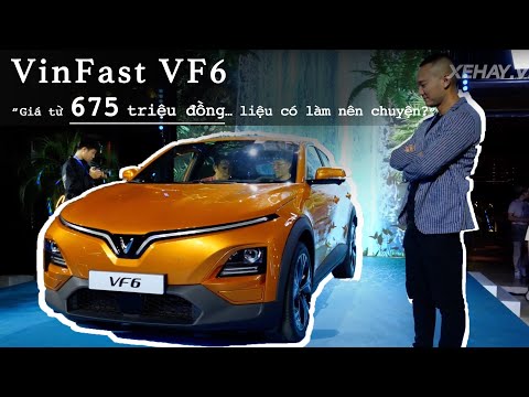 VinFast VF 6 chính thức “chào sân”: Giá từ 675 triệu đồng… liệu có làm nên chuyện? |XEHAY.VN|