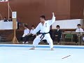 Teikyo U. Karate team -- KATA (5) Teikyo U. Karate team -- KATA (5)