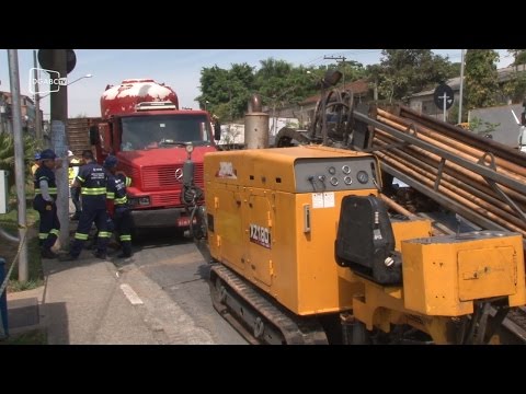 Obra amplia índice de esgoto tratado em Diadema