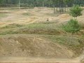 Os primeiros saltos na pista de sapardos ktm 530.