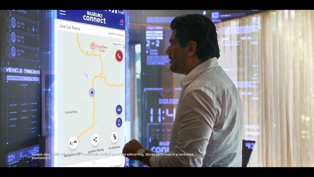 VEHICLE TRACKING - STAY CONNECTED ALWAYS WITH SUZUKI CONNECT | TVC