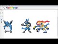 Wigglydex#3 - Infernape and lucario Wigglydex#3 - Infernape and lucario