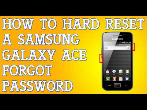 how to recover samsung galaxy y password