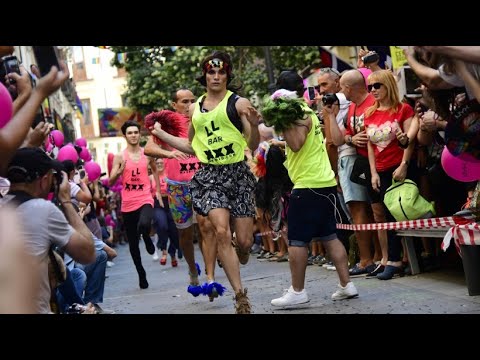 Gay Pride in Madrid: Wettrennen in High Heels