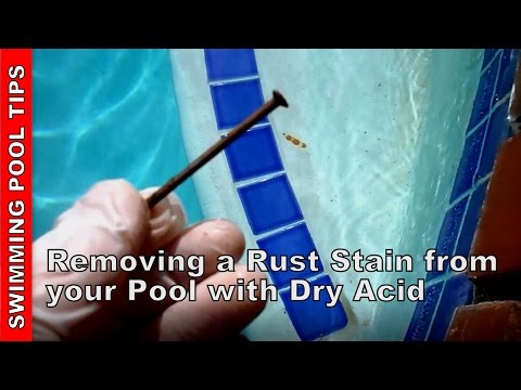 how to eliminate rust stains