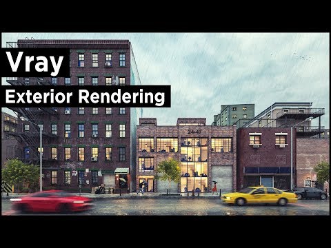 3ds Max Vray Exterior Rendering (Best Tutorial)