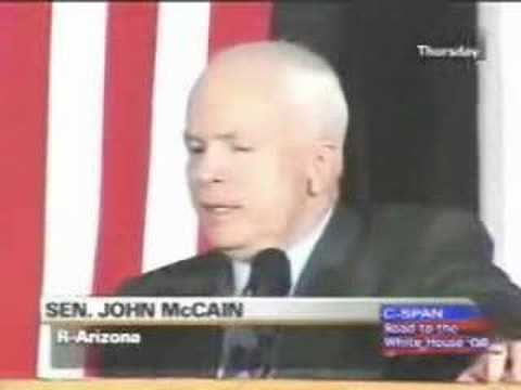 john mccain young pictures. John McCain on Privatizing