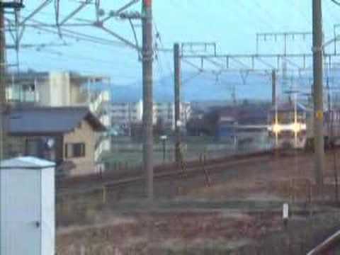 貨物列車テスト撮影