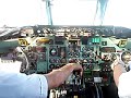 DC-9 Takeoff from flight deck