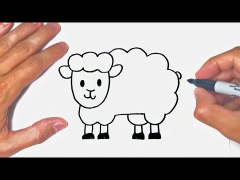 video-linktoworks-How to draw a Sheep Step by Step