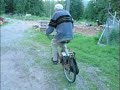 Motorized Bicycle with weedwhacker engine Motorized Bicycle with weedwhacker engine