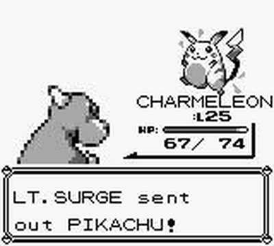 how to get to lt surge in pokemon red