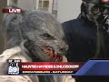 The BOO CREW on Fox 59 TV Haunts of Hidden River Haunted Hayrides 2009 Brownsburg Indiana