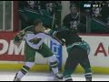 Derek Boogard KOs Trevor Gillies Derek Boogard KOs Trevor Gillies