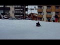 Sleetje rijden in Val Thorens 12.12.2009