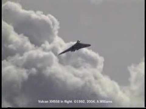 Avro Vulcan display at Wroughton, ...