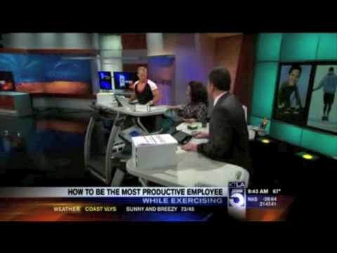 TrekDesk Featured on KTLA with Muscleman of Technology, Bruce Pechman