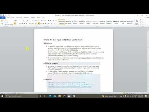 Tutorial 3h   Side Inputs and Side Outputs in Apache Beam