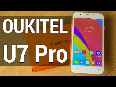 Обзор Oukitel U7 Pro (1/8Gb, 3G, ivory white)