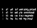 Bullet For My Valentine - Fever Lyrics